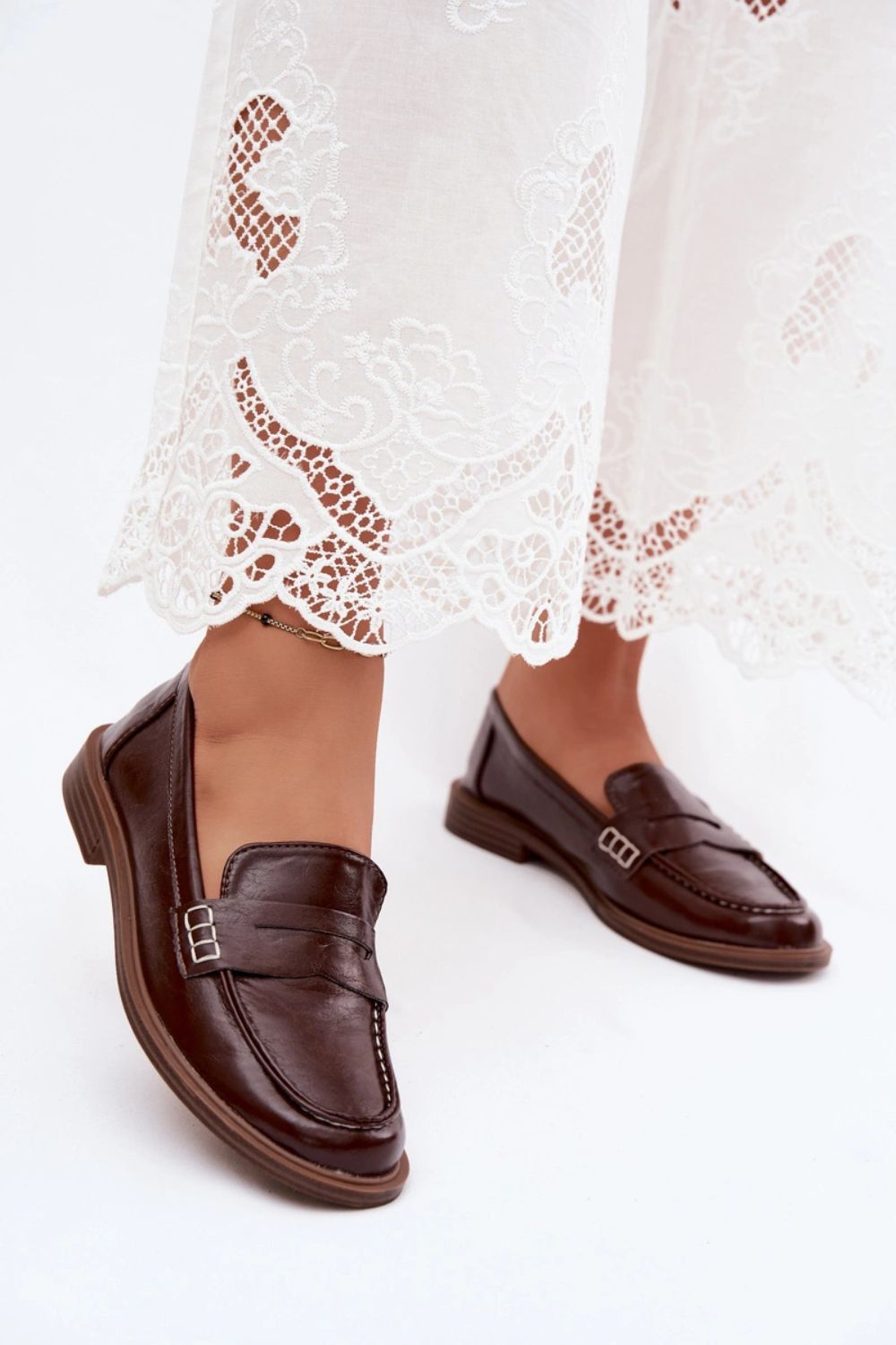 Moccasins femme Step in style — brun