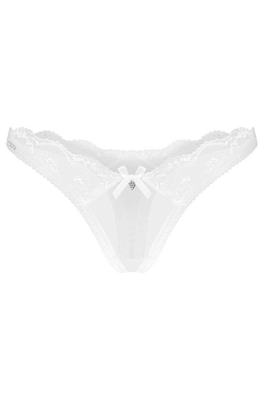 String femme Obsessive Strings Strings — blanc