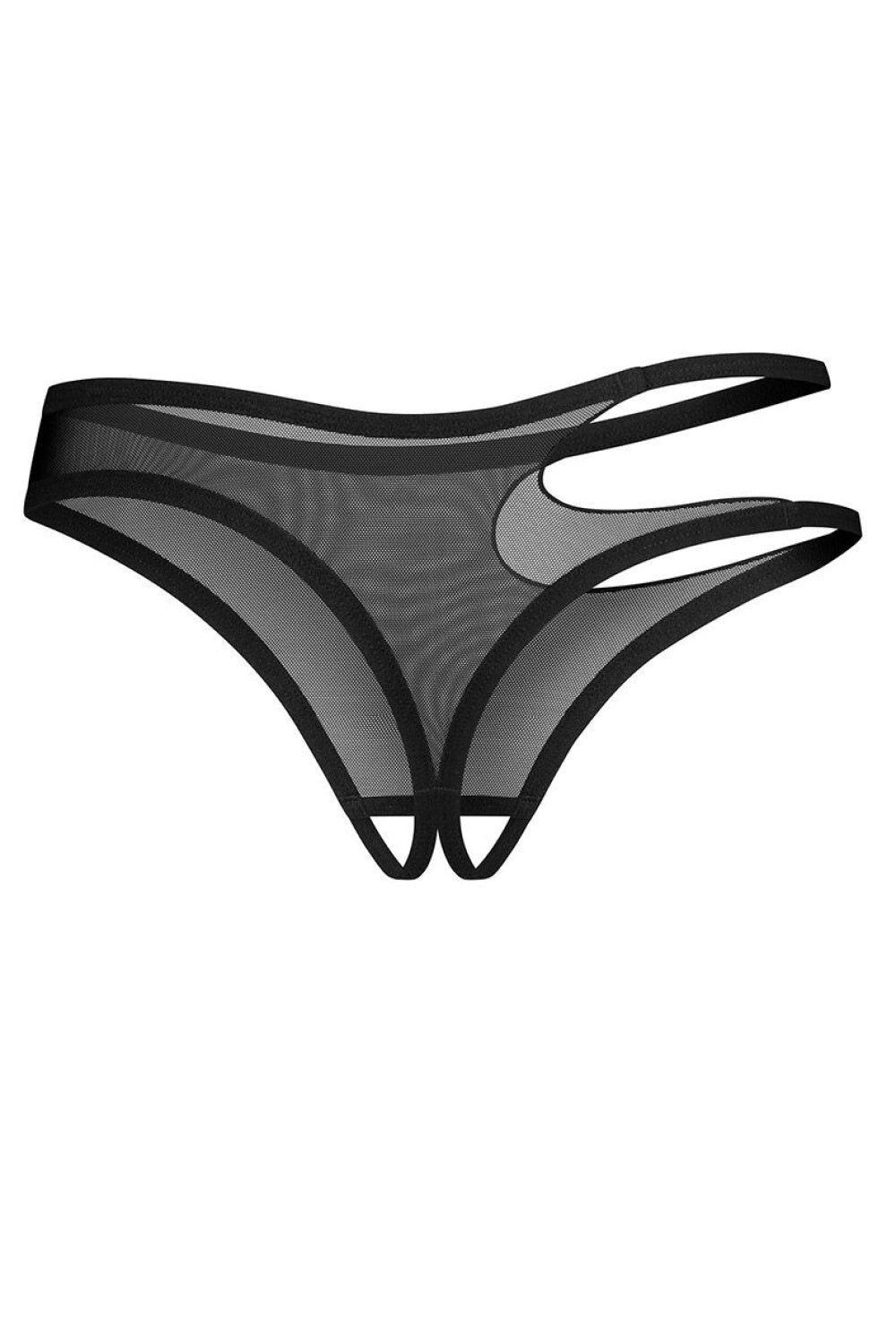 String femme Obsessive Strings Strings — noir