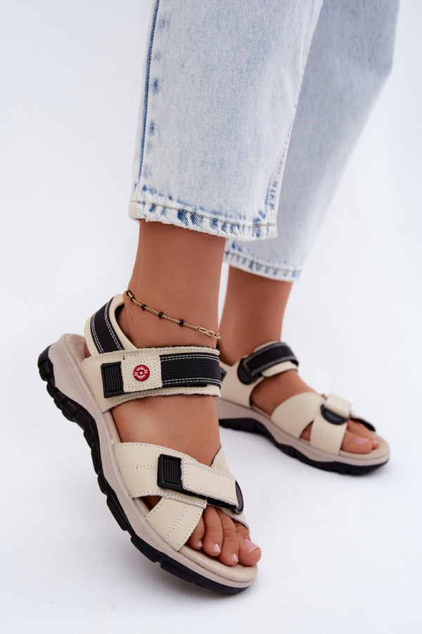 Sandales femme Step in style À Plateforme À — beige