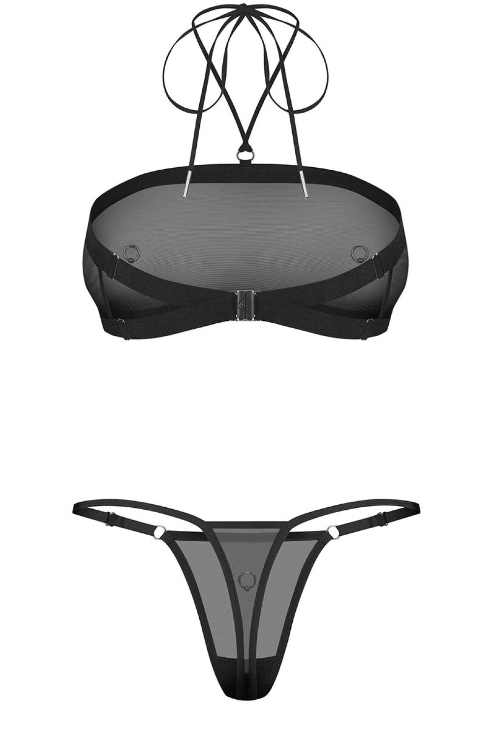 Ensemble lingerie femme Obsessive L Ensemble Sexy — noir