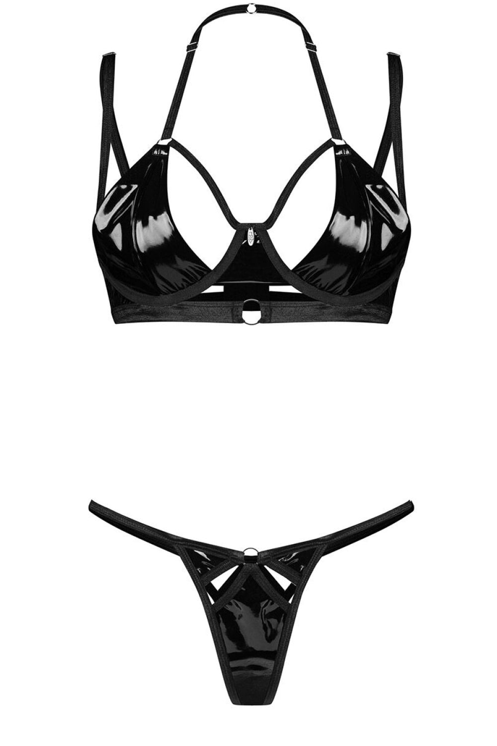 Ensemble lingerie femme Obsessive L Ensemble Sexy — noir
