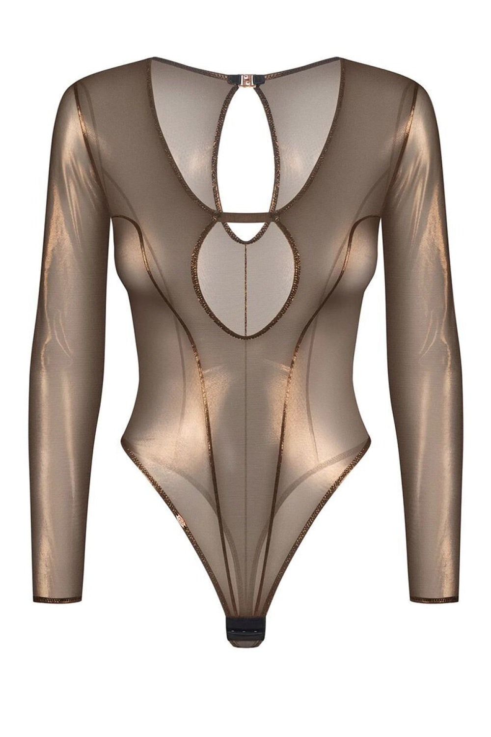Corset femme Obsessive — brun