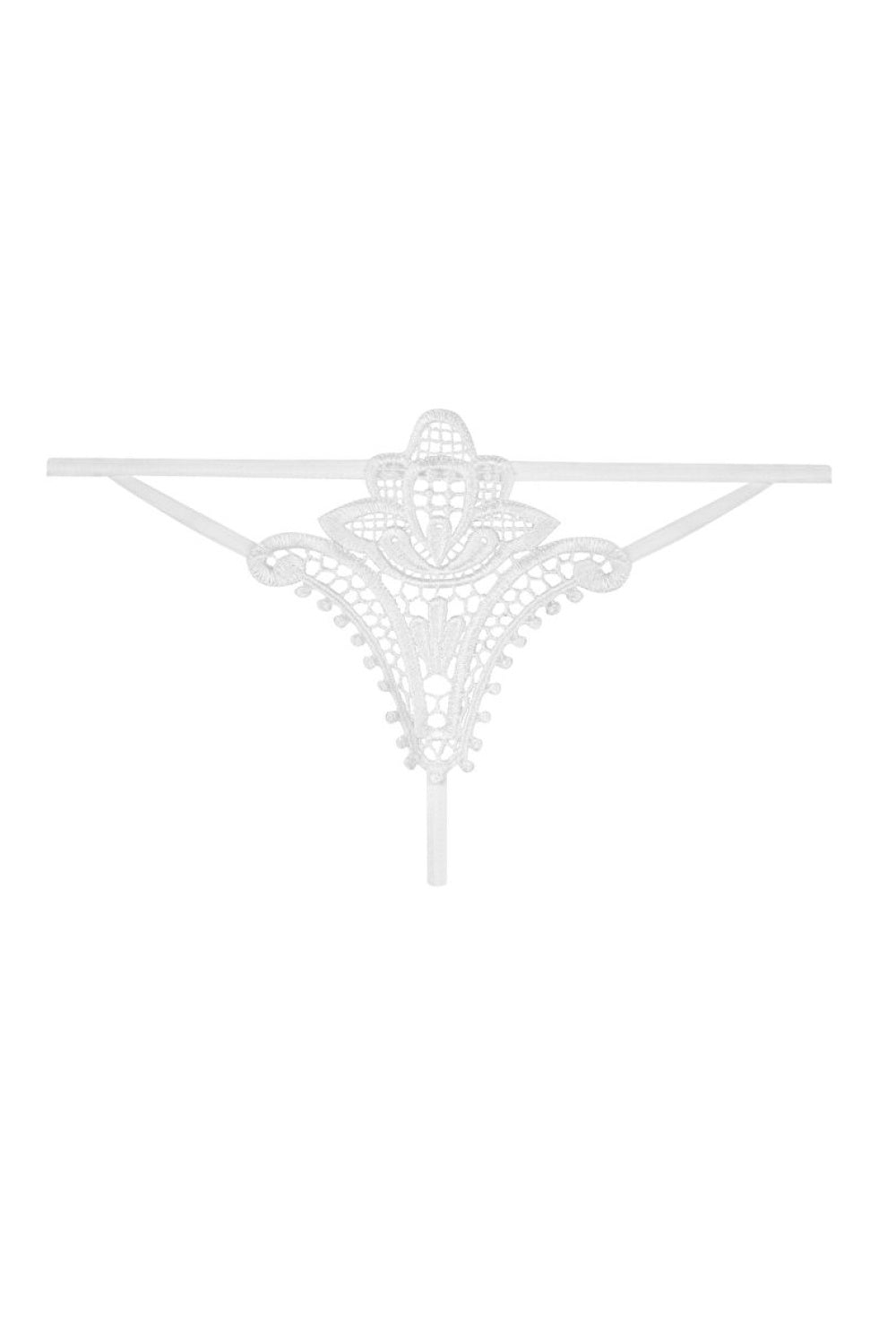 String femme Obsessive Strings Strings — blanc