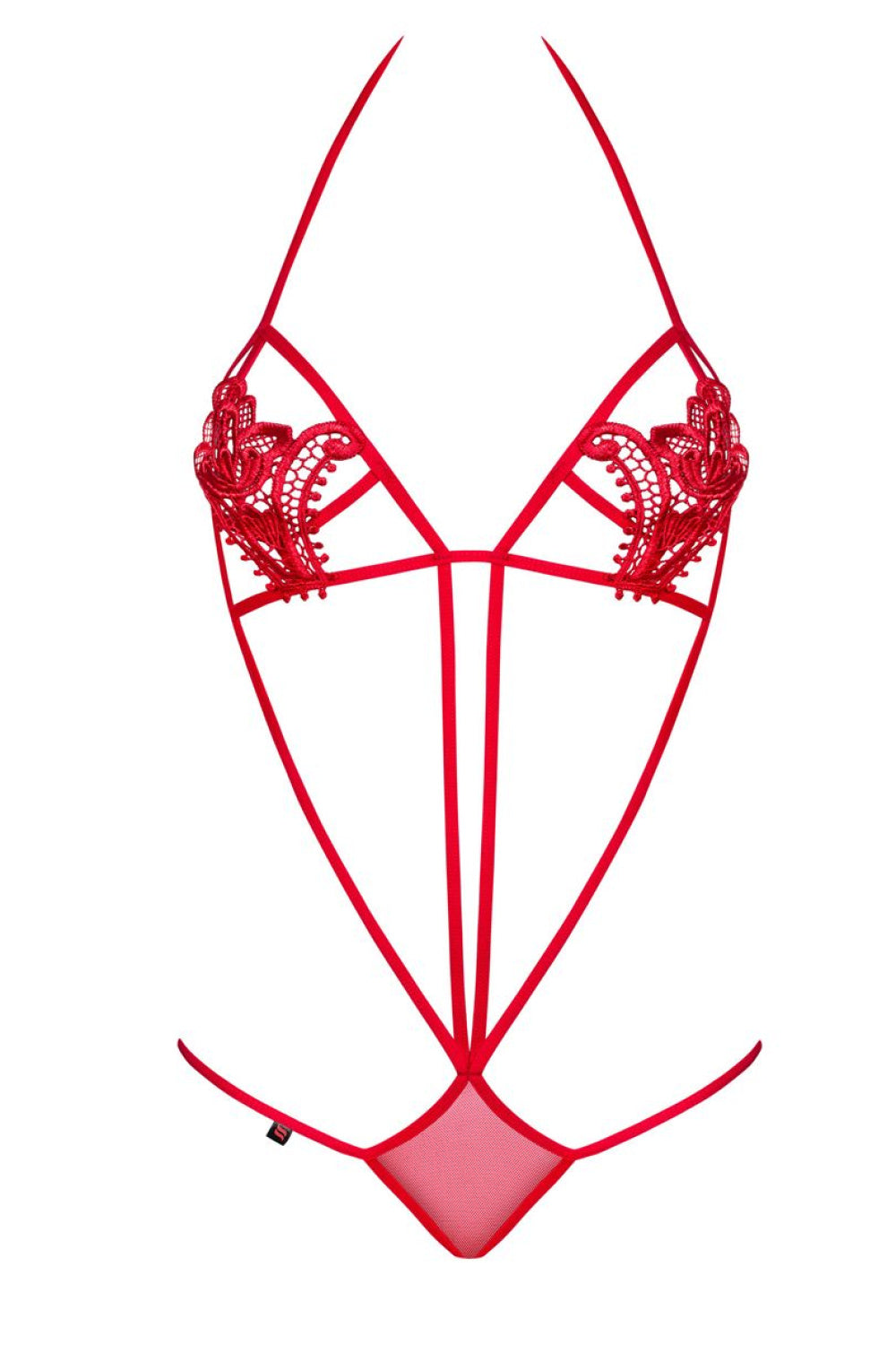 Corset femme Obsessive — rouge