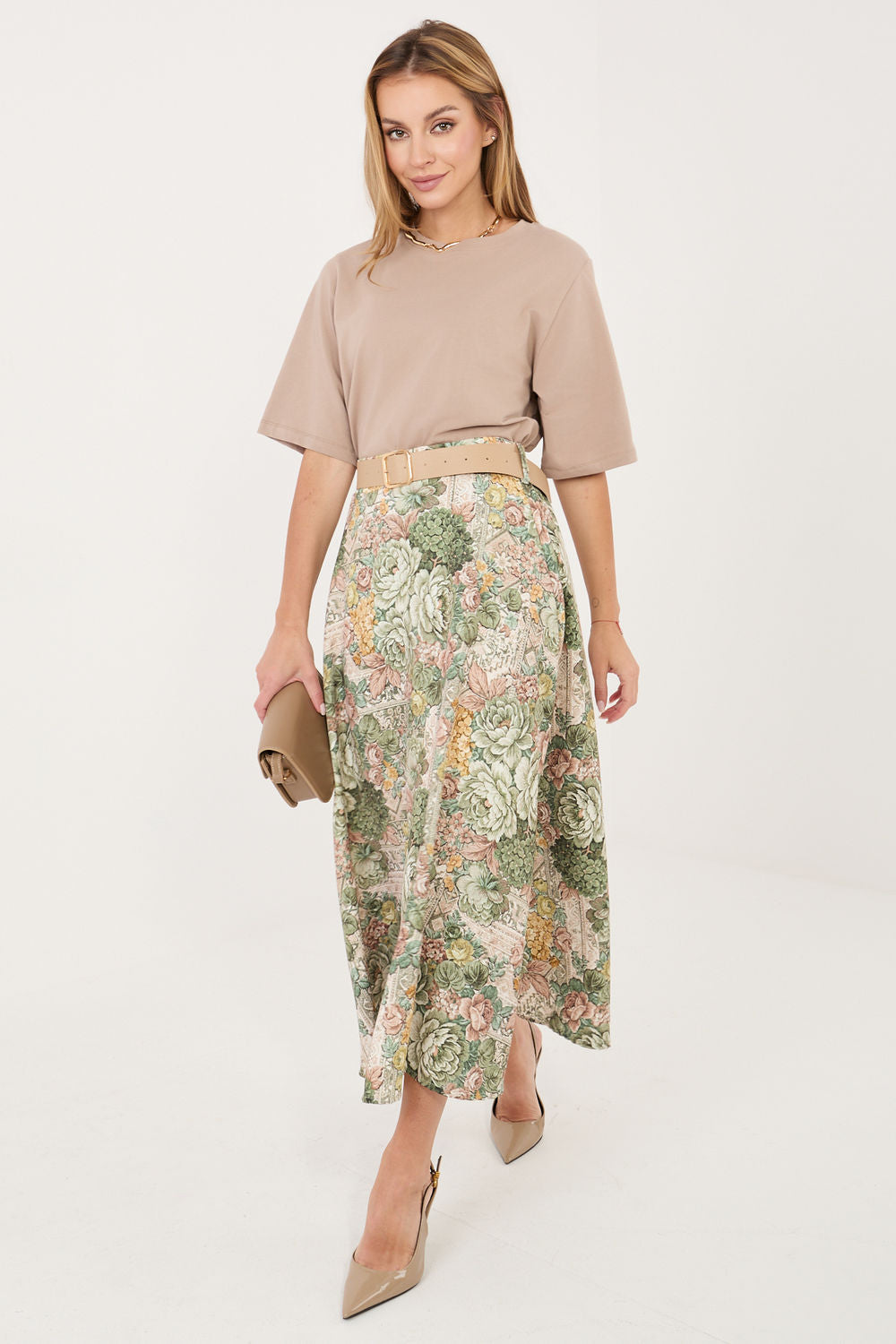 Jupe femme Italy Moda — vert