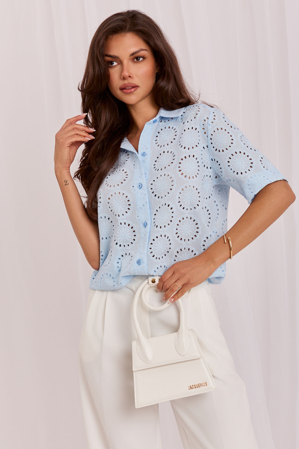 Blouse femme Lakerta — bleu