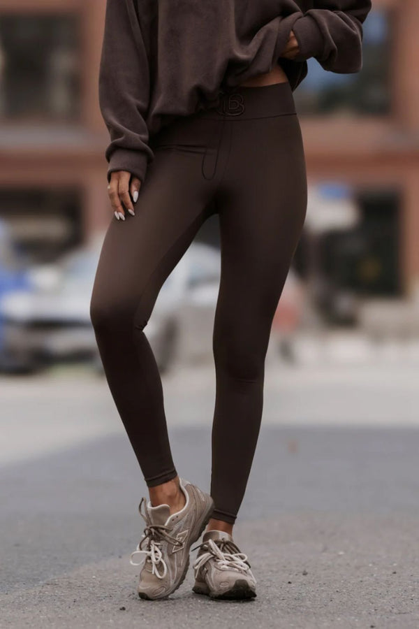 Chaussures à talons femme LaBalancia Leggings Longues Leggings — brun