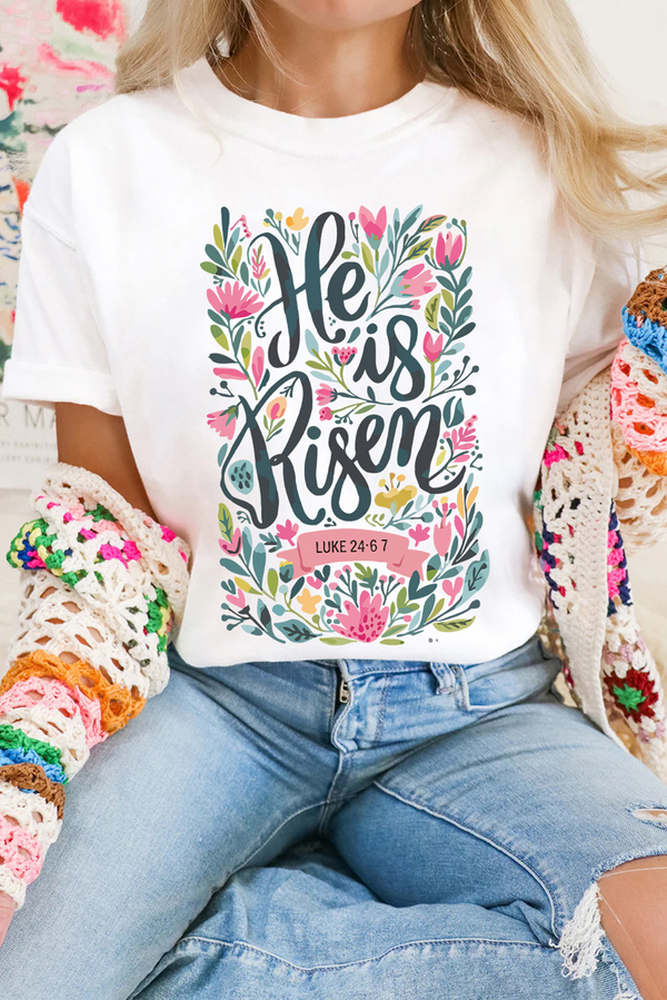 T-shirt femme floral
