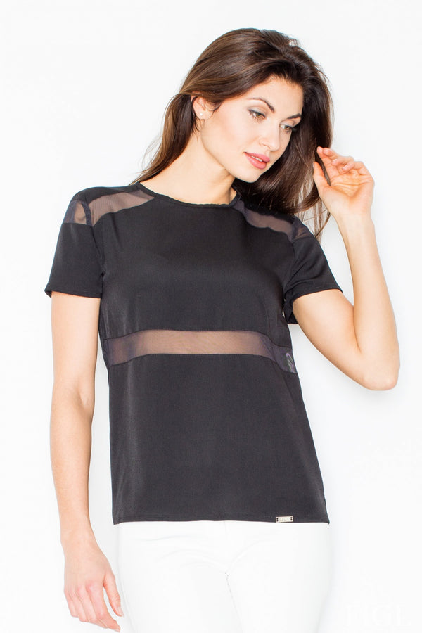 Blouse femme Figl Chemisier Chemisier — noir