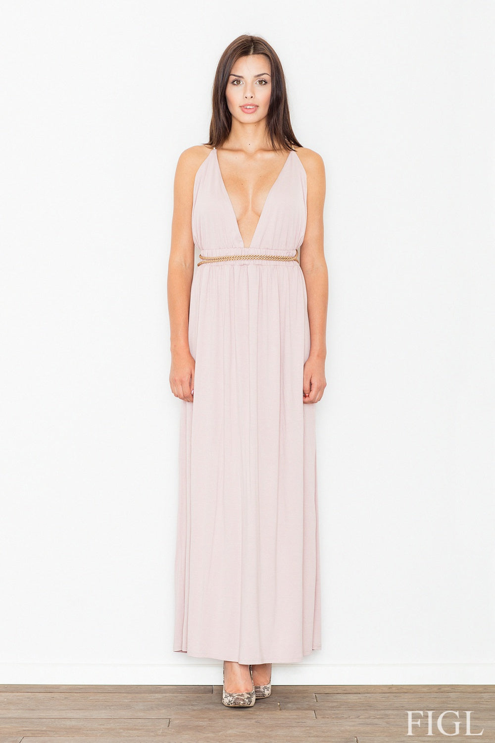 Robe femme Figl Longue Longue — rosé