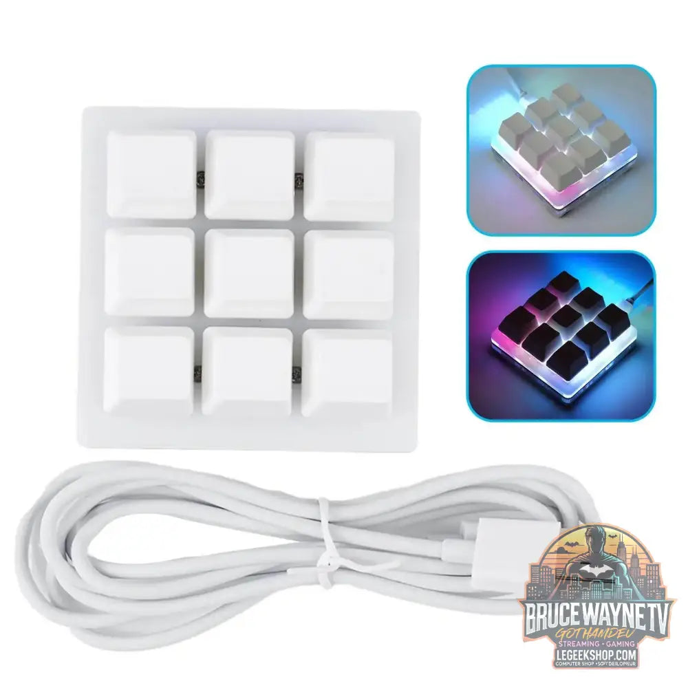 🎮 Mini Clavier Mécanique Programmable SayoDevice – USB | 2 à 24 Touches Macro - Legeekshop