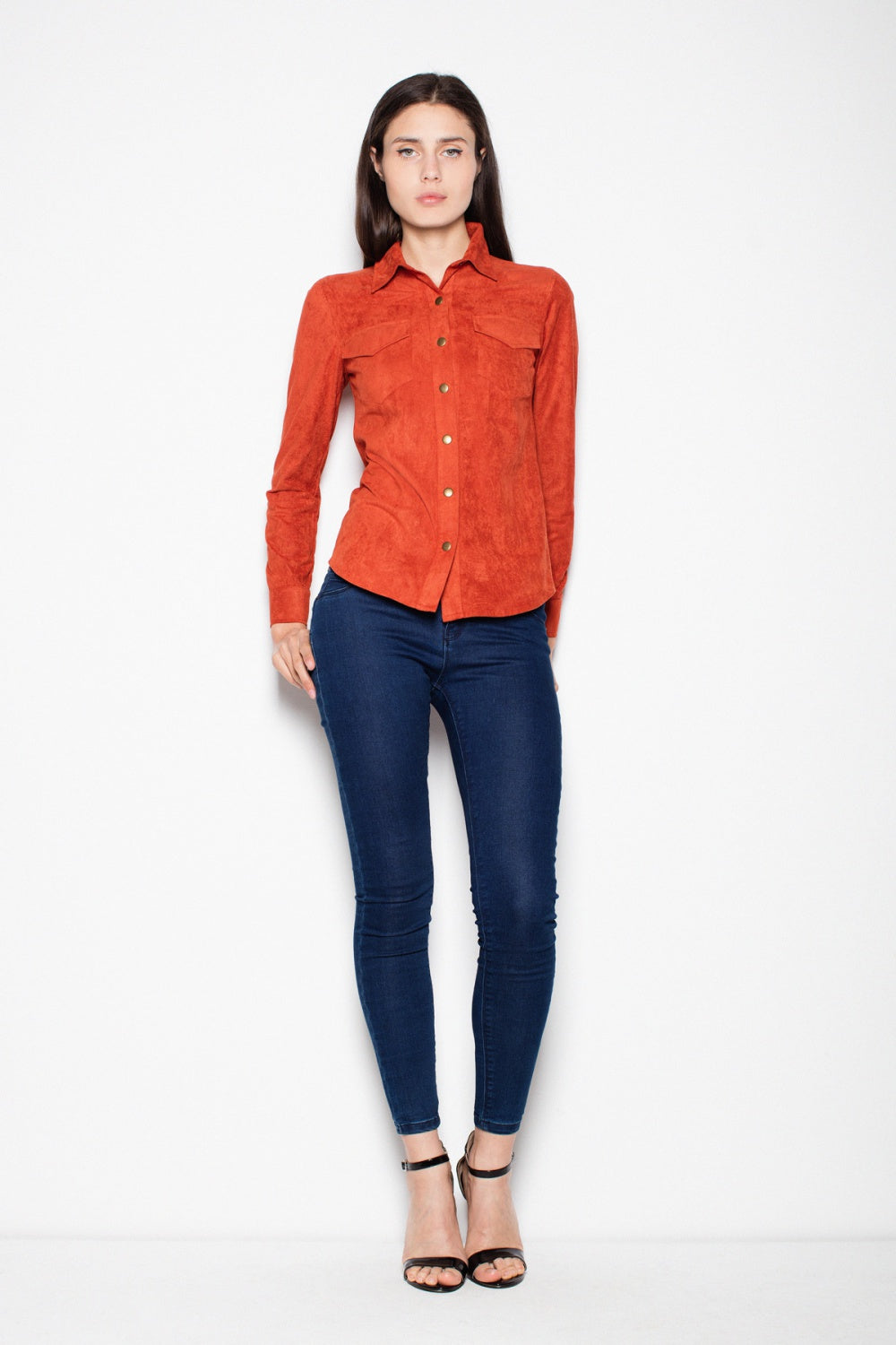 Blouse femme Venaton — brun