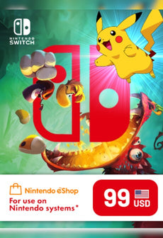 Nintendo eShop Card 99 USD - Nintendo eShop Key - UNITED STATES