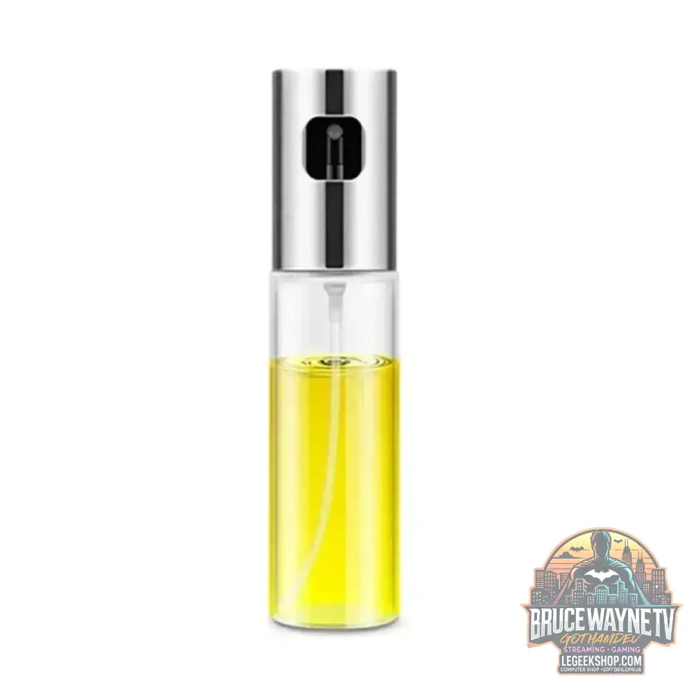 Gourmetech - Pulvérisateur d’Huile 100ml en Verre & Acier Inoxydable 🌿✨ - Legeekshop