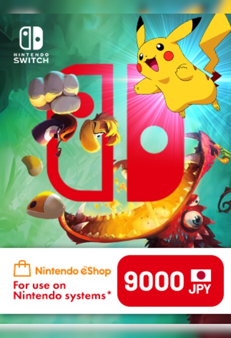 Nintendo eShop Card 9000 JPY - Nintendo eShop Key - JAPAN