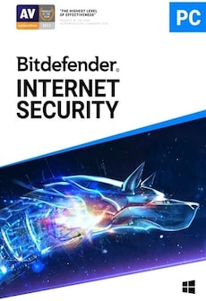 Bitdefender Internet Security (PC) 3 Devices, 2 Years - Bitdefender Key - UNITED STATES / CANADA