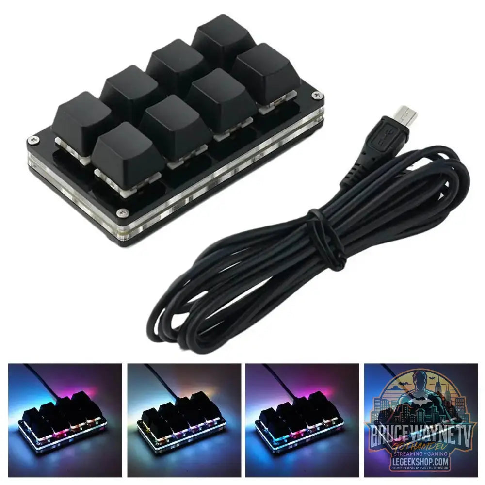 🎮 Mini Clavier Mécanique Programmable SayoDevice – USB | 2 à 24 Touches Macro - clavier programmable