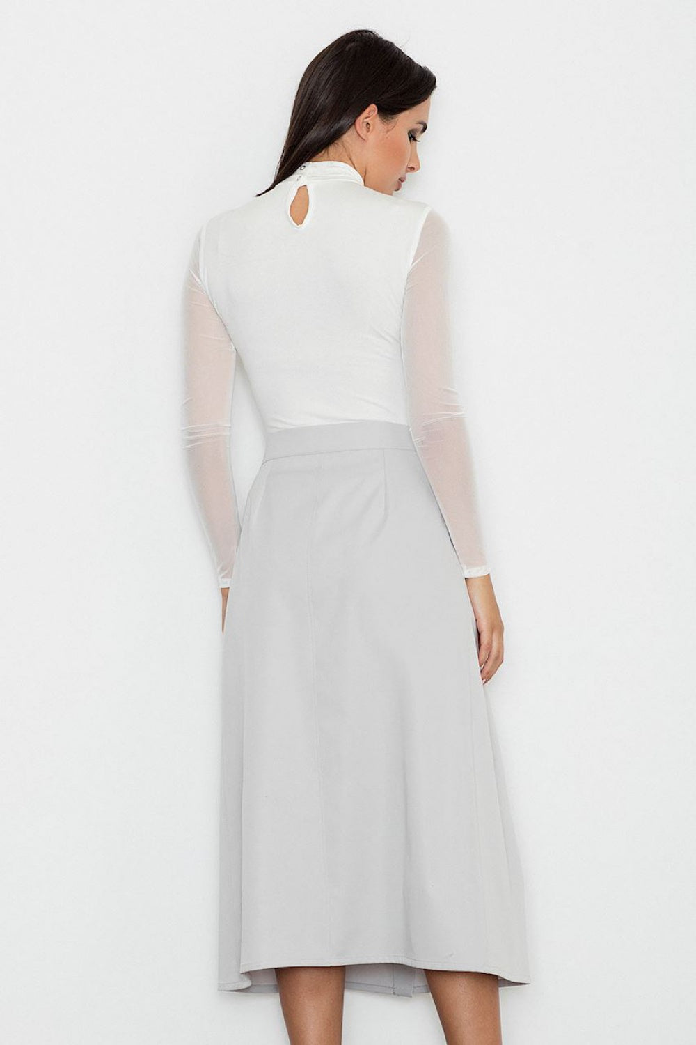 Jupe femme Figl Longue Longue — gris