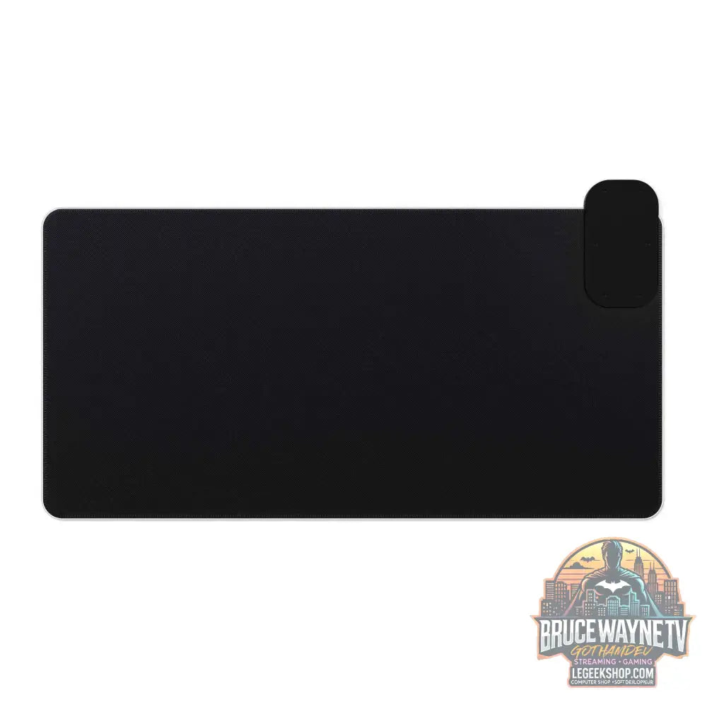 LED Gaming Mouse Pad avec Design Futuriste et Charge Sans Fil - Legeekshop