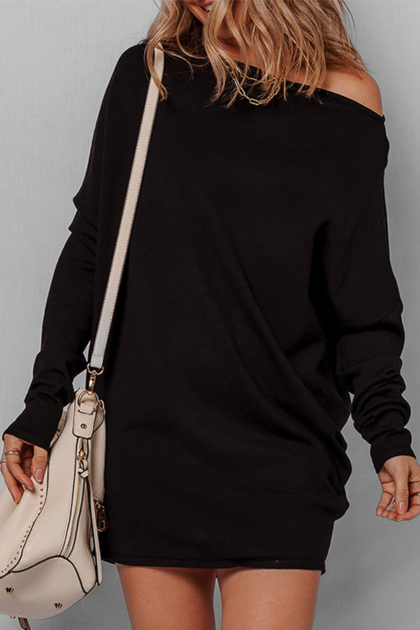 Robe femme mini — noir