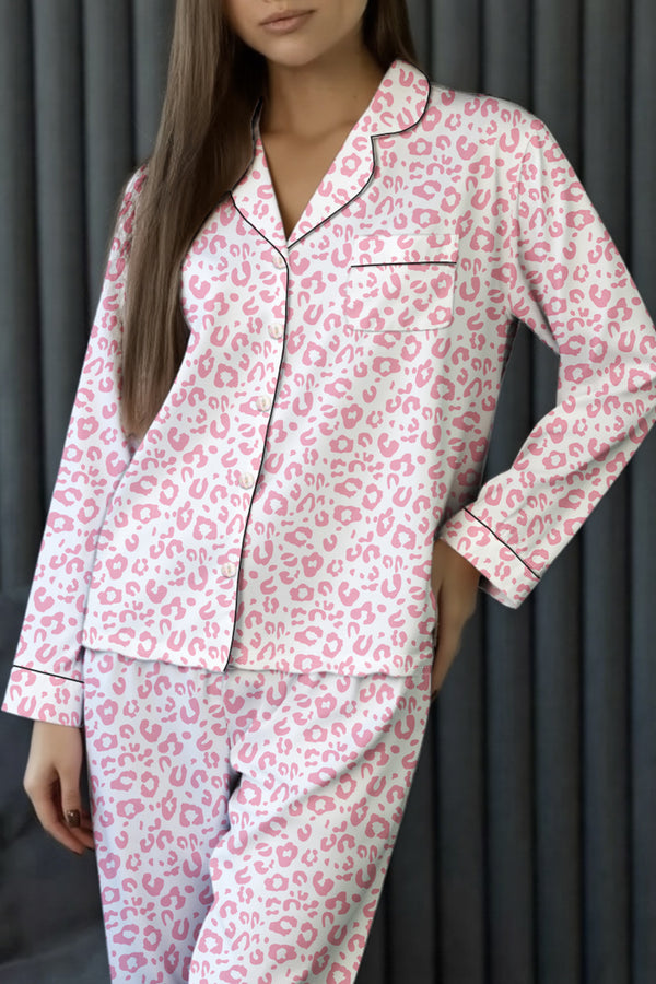 Pièce mode femme léopard — rose