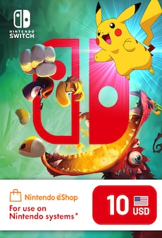 Nintendo eShop Card 10 USD - Nintendo eShop Key - NORTH AMERICA