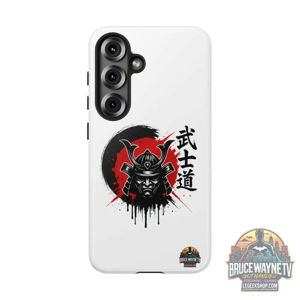 📱 samurai phone case – coque renforcée Pixel & Galaxy 📱 - Samsung Galaxy S25 / Glossy - Phone Case