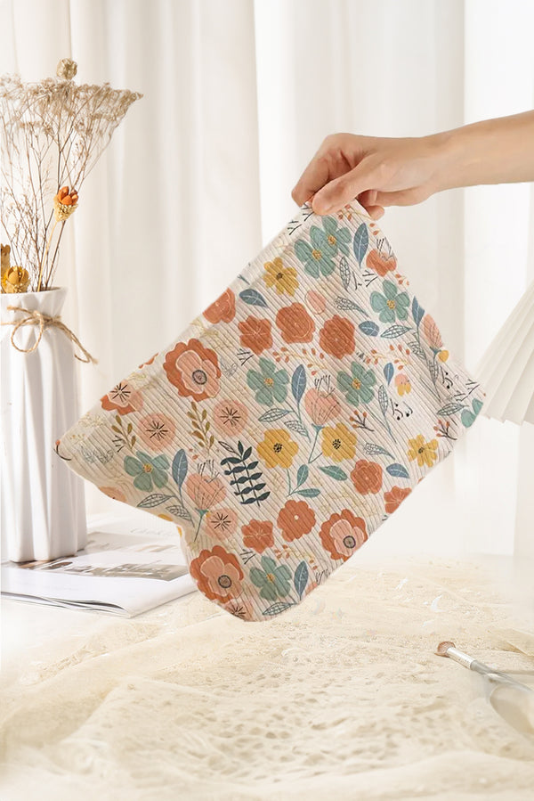 Pièce mode femme floral, zip — blanc