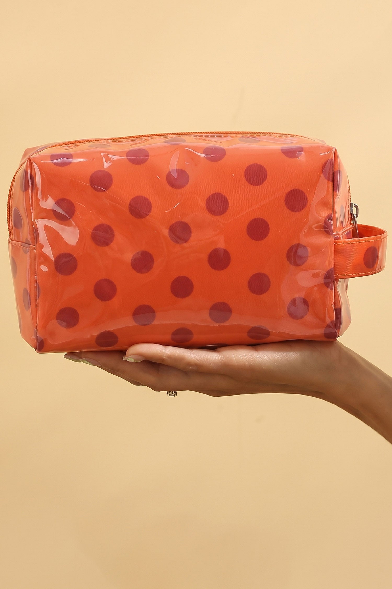 Pièce mode femme pois — orange