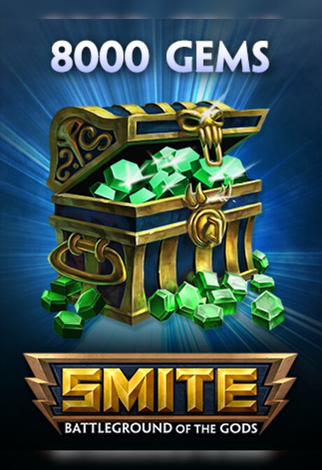 SMITE GEMS SMITE GLOBAL 8000 Coins (PC) - SMITE Key - GLOBAL