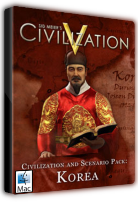 Sid Meier's Civilization V: Civilization and Scenario Pack: Korea MAC Steam Key GLOBAL