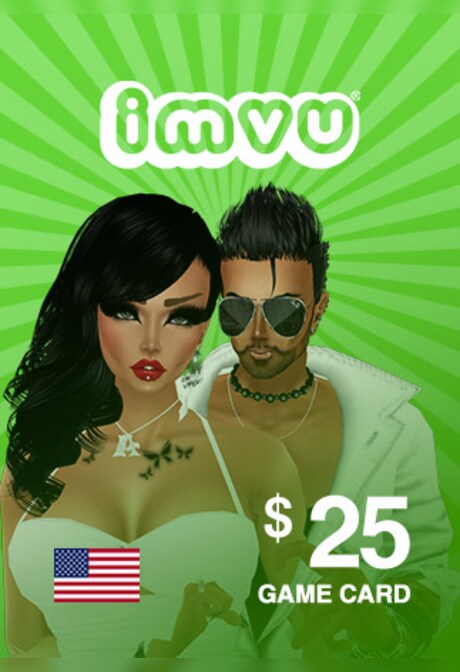 IMVU Game Card 25 USD Imvu NORTH AMERICA