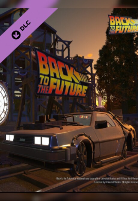 Planet Coaster - Back to the Future™ Time Machine Construction Kit Steam Gift NORTH AMERICA