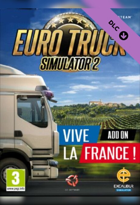 Euro Truck Simulator 2 - Vive la France! (PC) - Steam Gift - GLOBAL