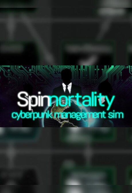 Spinnortality | cyberpunk management sim Steam Key GLOBAL