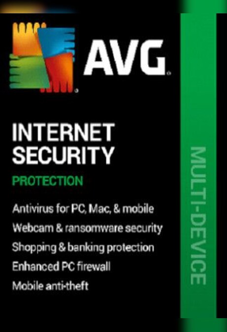 AVG Internet Security (PC, Android, Mac, iOS) (3 Devices, 3 Years)  - AVG Key - GLOBAL