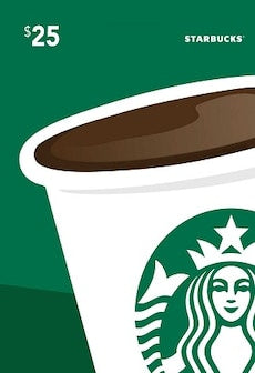 Starbucks Gift Card 25 USD - Starbucks Key - GLOBAL
