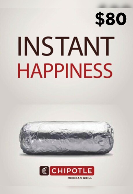 Chipotle Gift Card 80 USD - Key - UNITED STATES