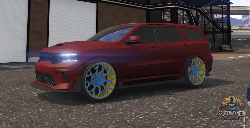 🚘 Dodge Durango Débadgé - Véhicule FiveM 🔥 - Legeekshop