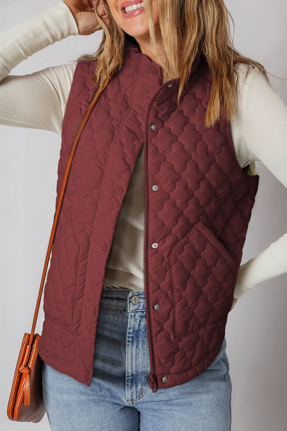 Pièce mode femme boutonnée, zip