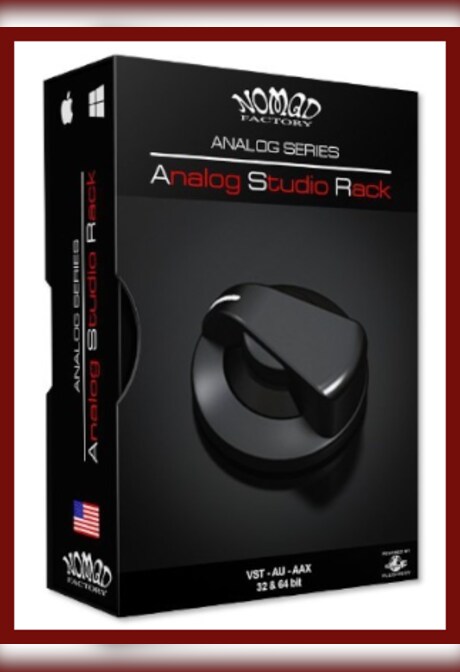 Analog Studio Rack VST (PC) (1 Device, Lifetime)  - Nomad Factory Key - GLOBAL