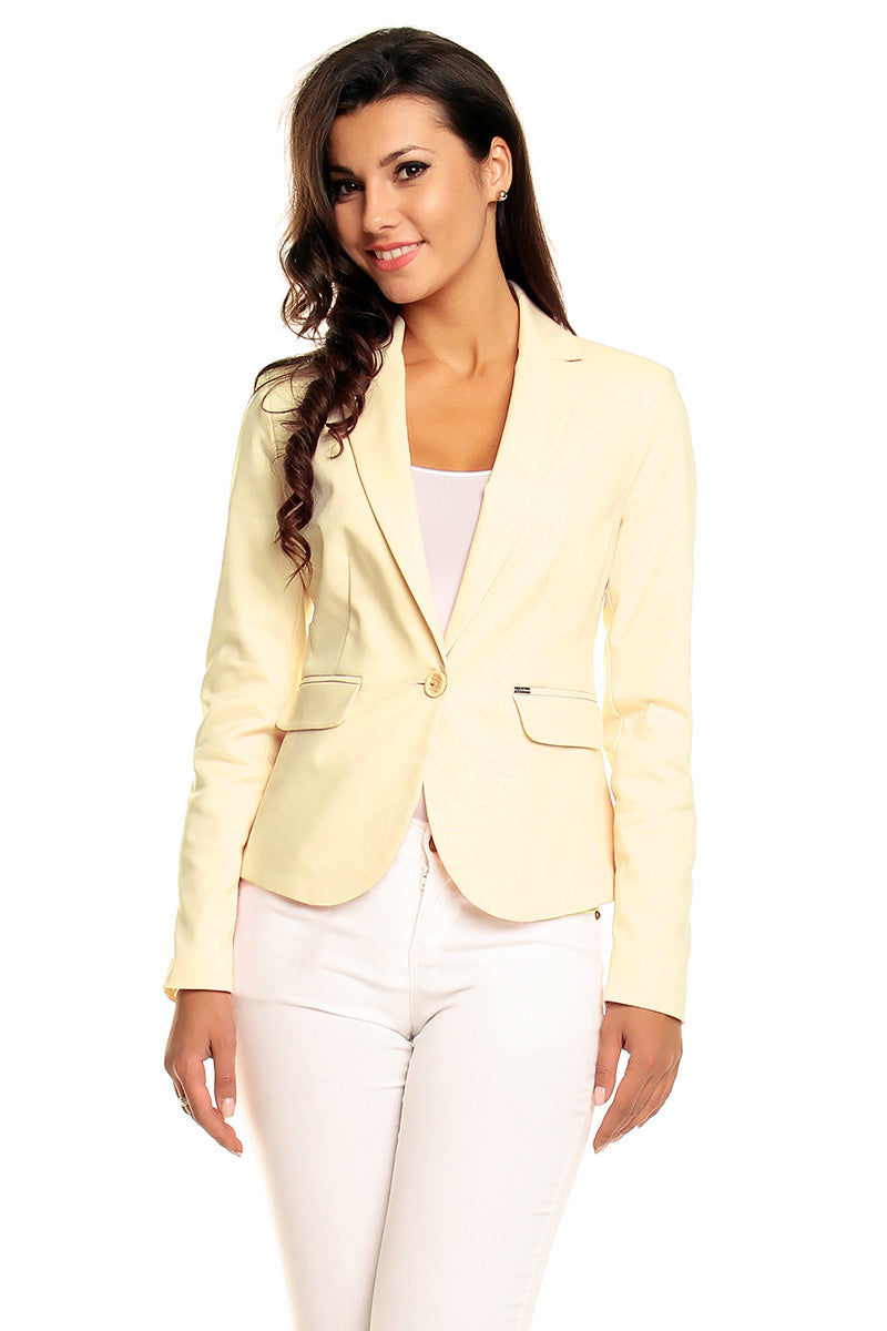 Blazer femme Cabba — jaune