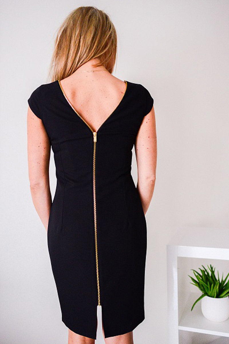 Robe femme Jersa De Cocktail De — noir