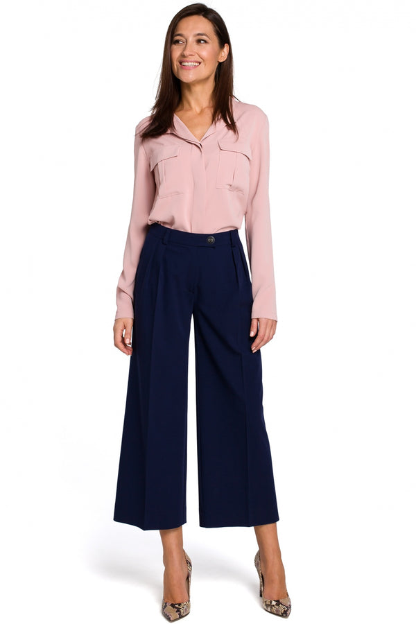 Chaussures à talons femme Stylove Pantalon Pantalon — bleu marine
