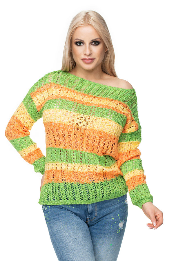 Pull femme PeeKaBoo Chandail Chandail — multicouleur