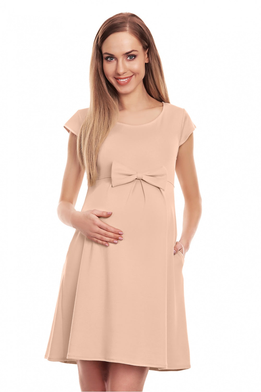 Robe femme PeeKaBoo De Grossesse De — beige