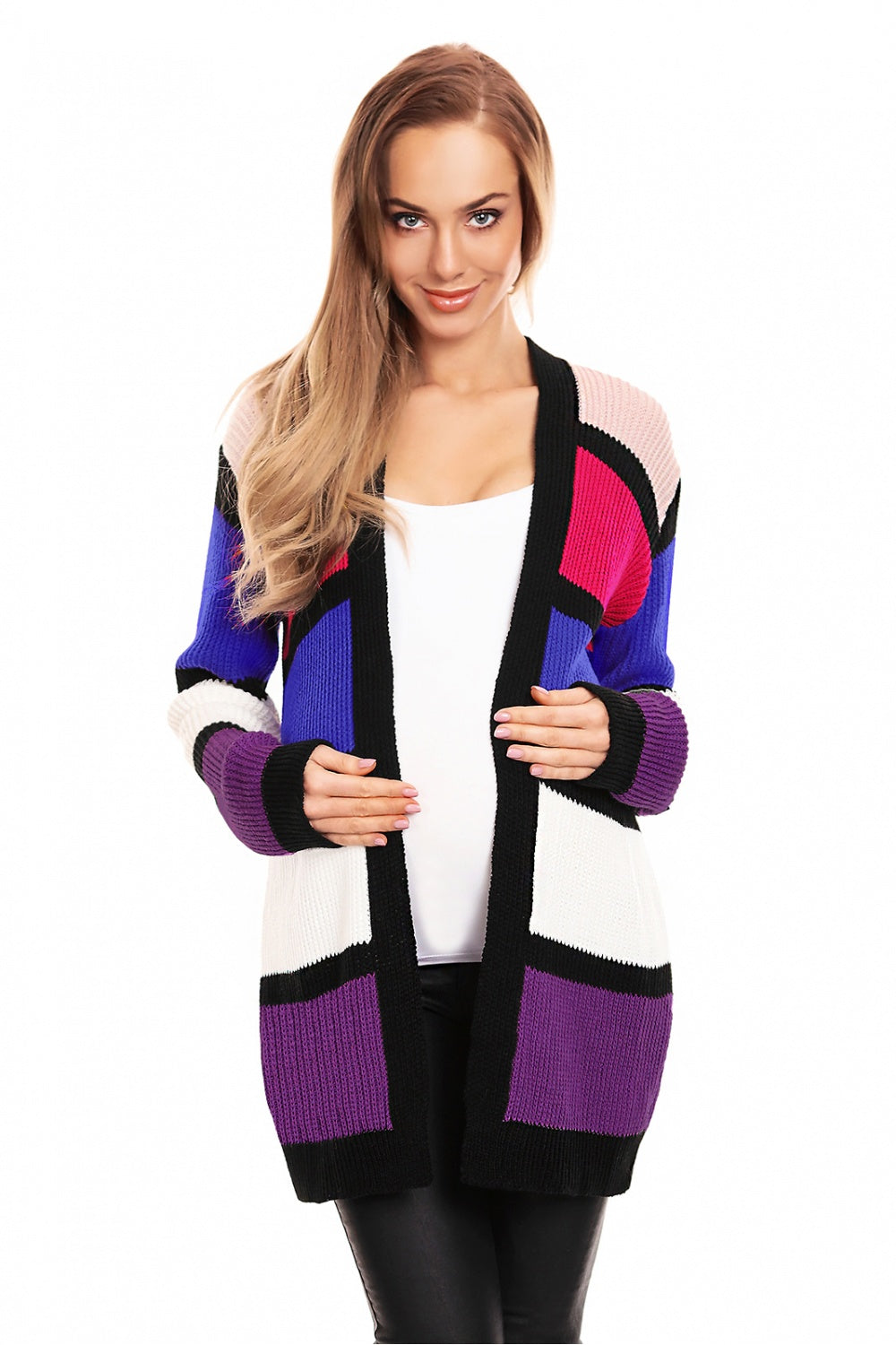 Cardigan femme PeeKaBoo — multicouleur