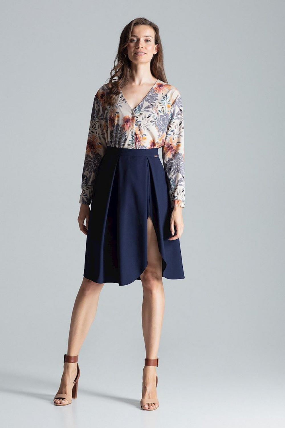 Jupe femme Figl — bleu marine