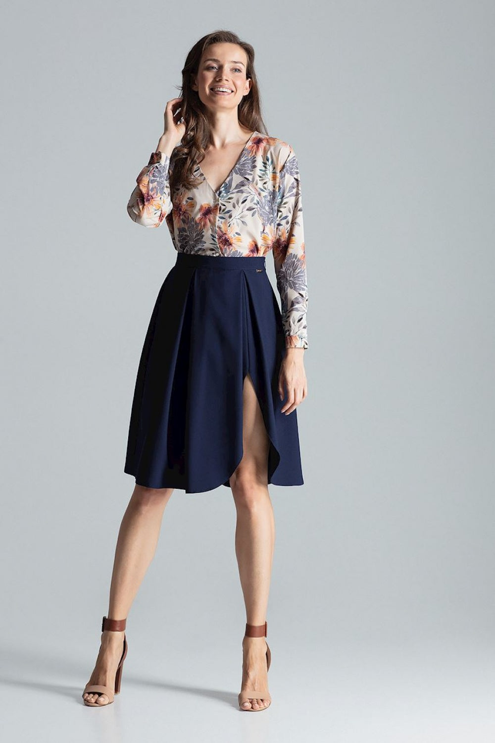 Jupe femme Figl — bleu marine